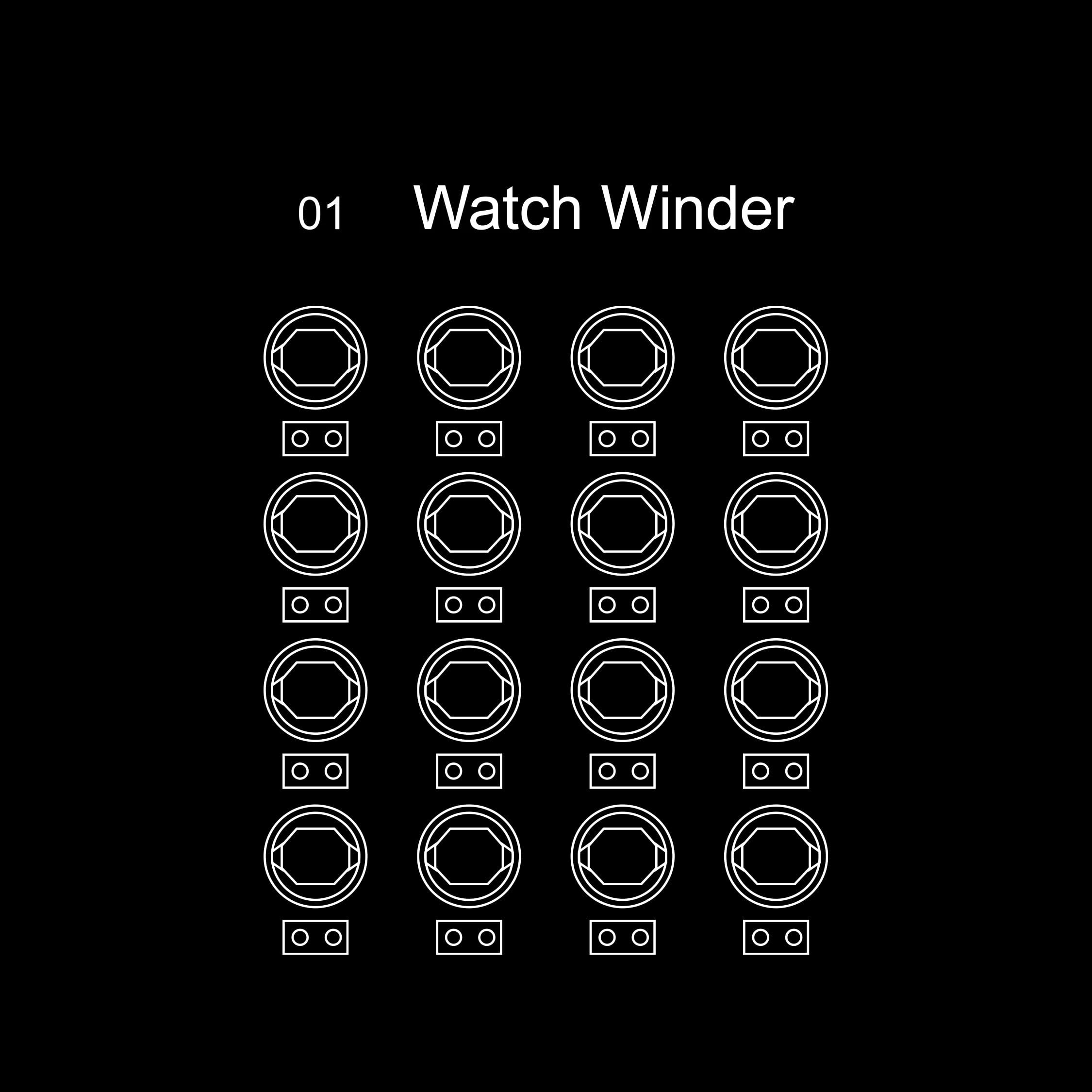 Kryton™ Watch Safe — technical drawing 2