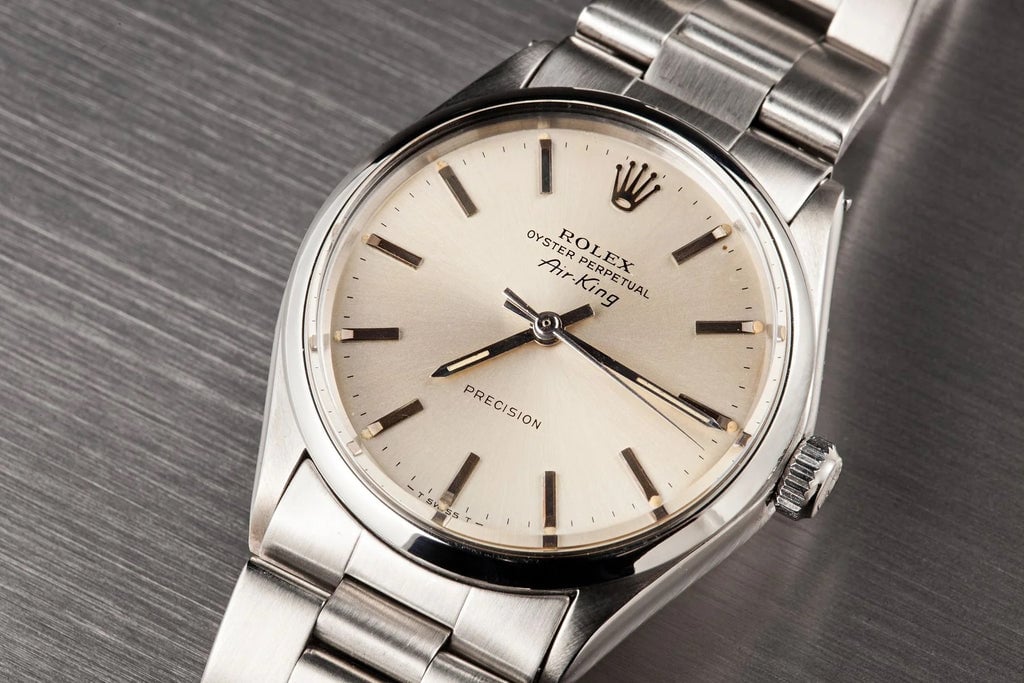 Rolex Air-King 5500 vintage 34mm steel