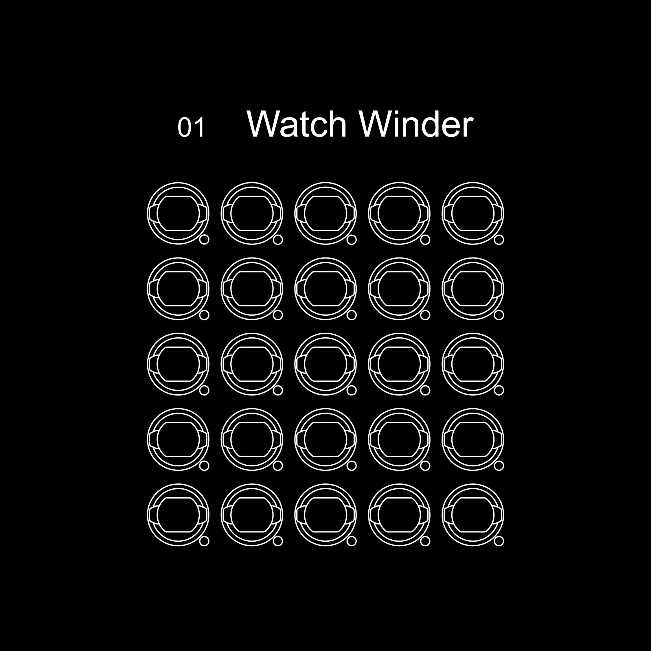 Titan Sanctum™ 20 Watch Safe — technical drawing 2