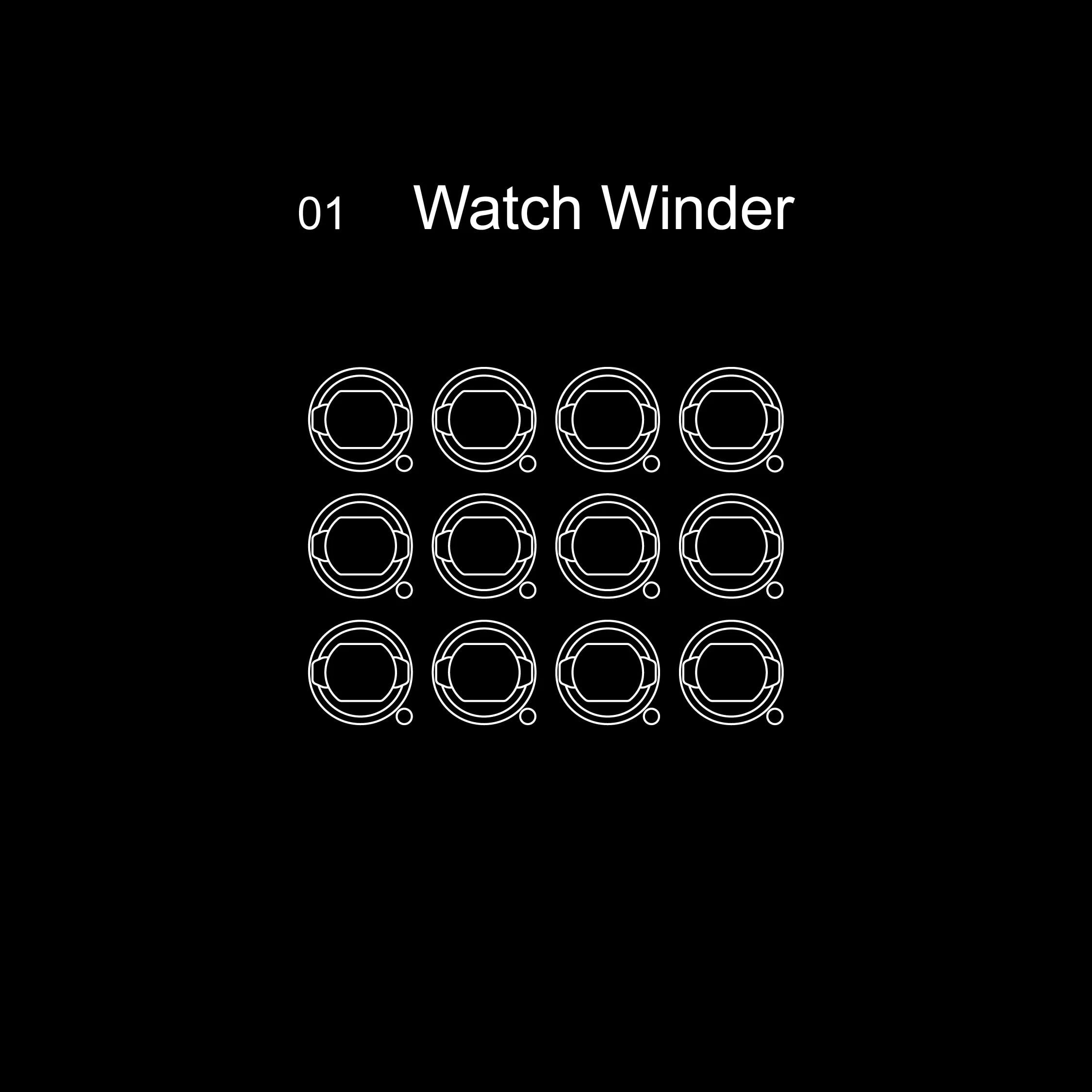 Veron Elite™ 12 Watch Safe — technical drawing 2