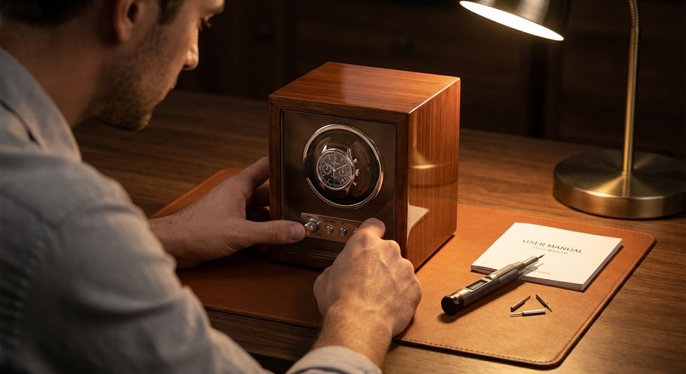 How to Calibrate a Watch Winder (2026 Guide) — Enigwatch