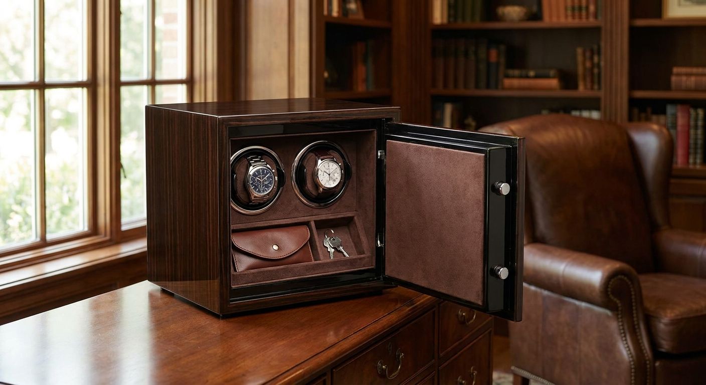 Best watch winder and safe bundle for new luxury buyers