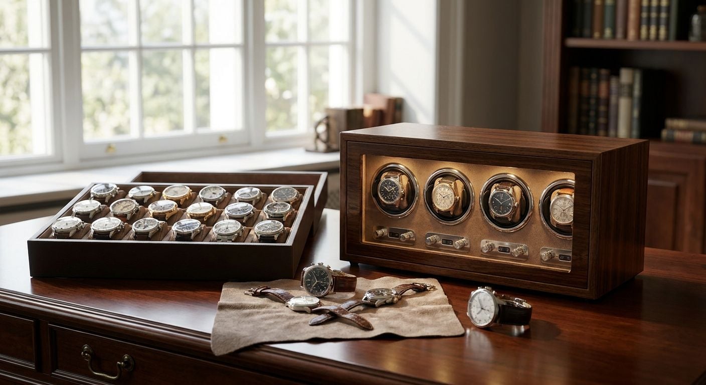 How to choose a watch winder when you own more watches than slots