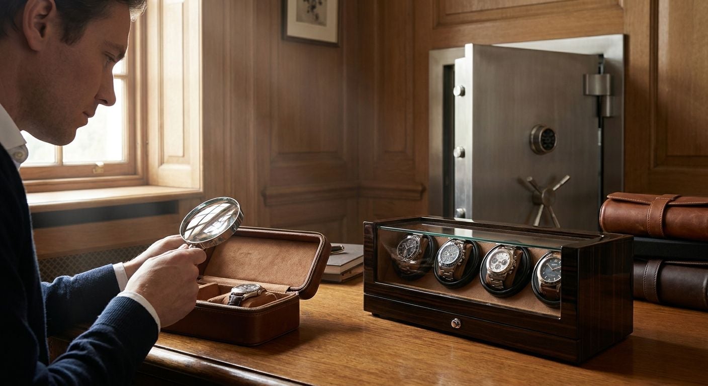 How to decide if a bank-vault watch collection needs a winder