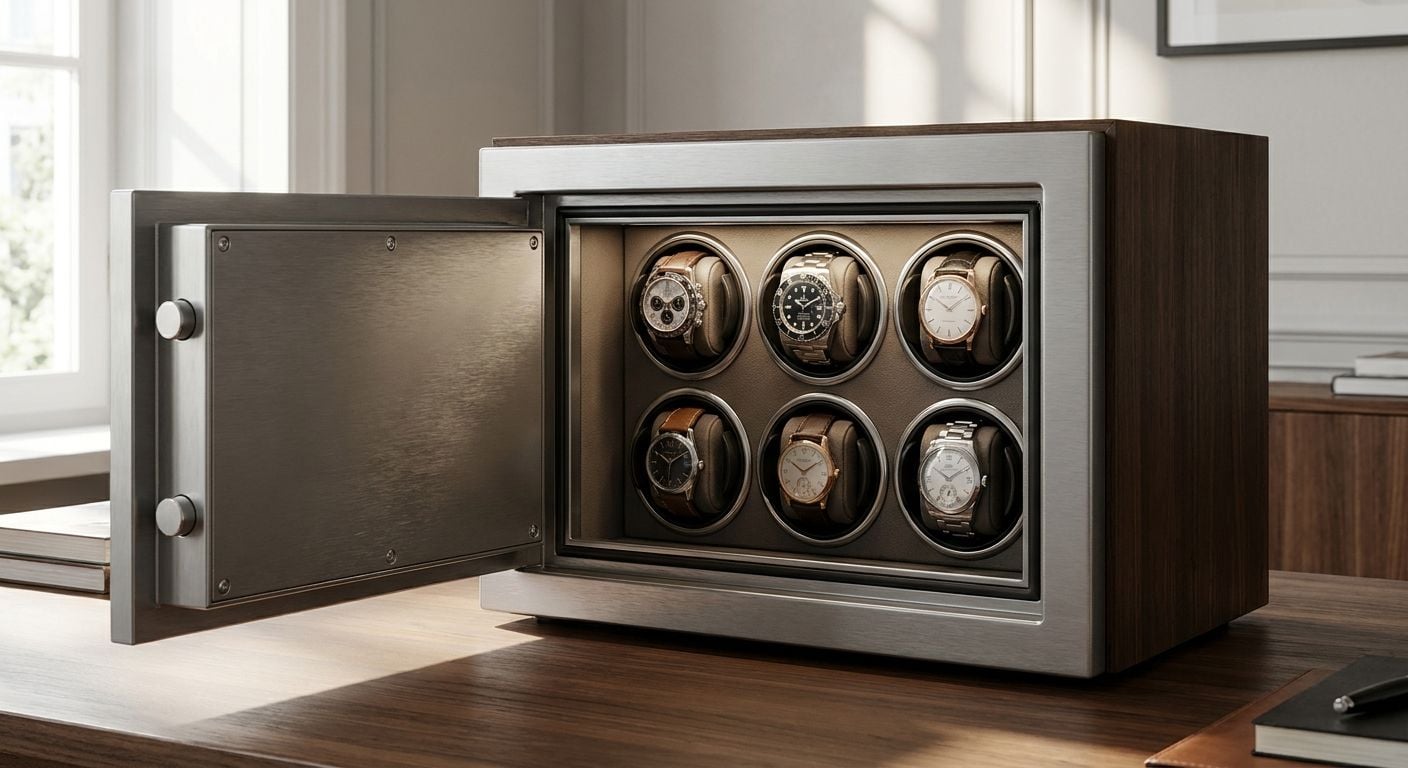 Watch safe for 7 watches: what fits