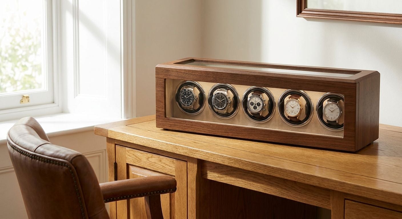 Watch winder for 5 watches: mid-size collection picks