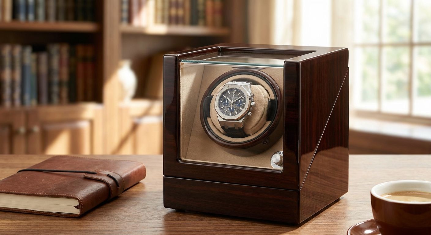 Watch winder for a first luxury watch bought as a self-gift