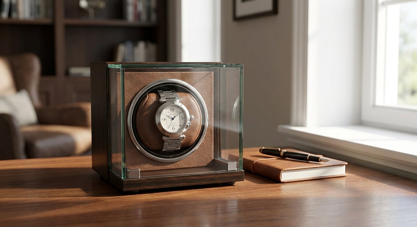 Watch winder for Cartier Pasha: direction and TPD