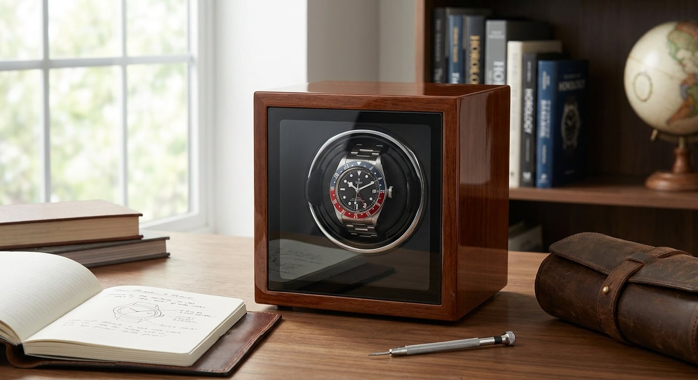 Watch winder for Tudor Black Bay GMT: settings guide
