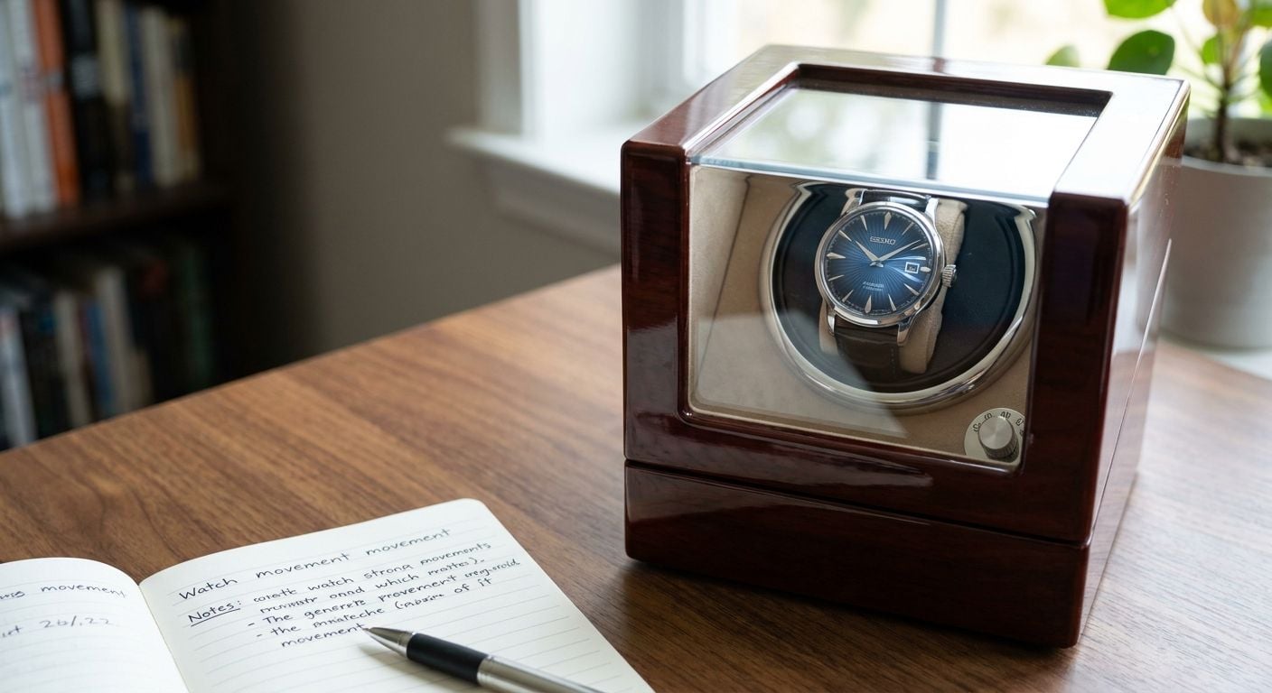 How to tell if a Seiko 4R35 needs a watch winder