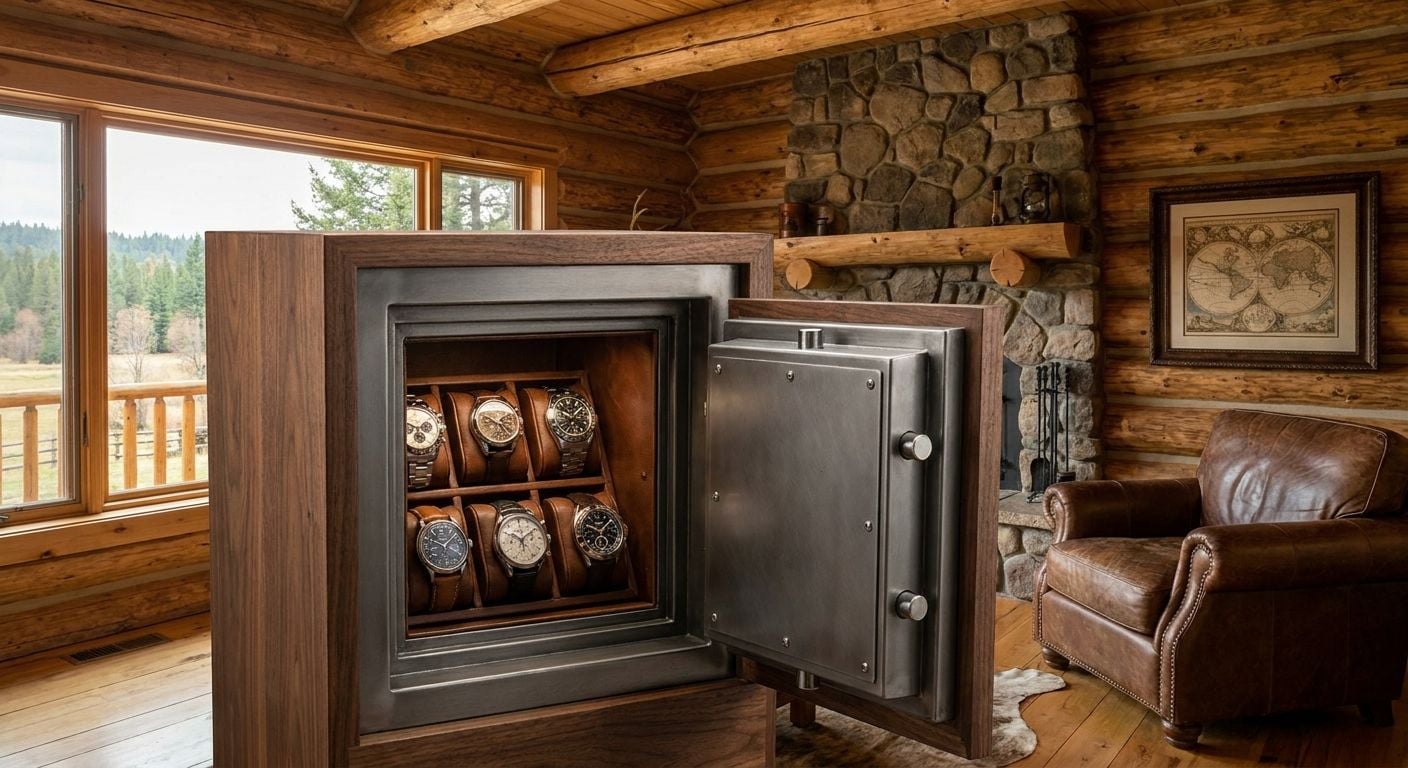 Watch safe for a hunting lodge or rural property